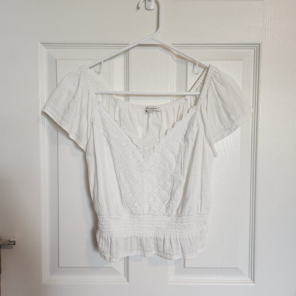 American Eagle Bubble Top